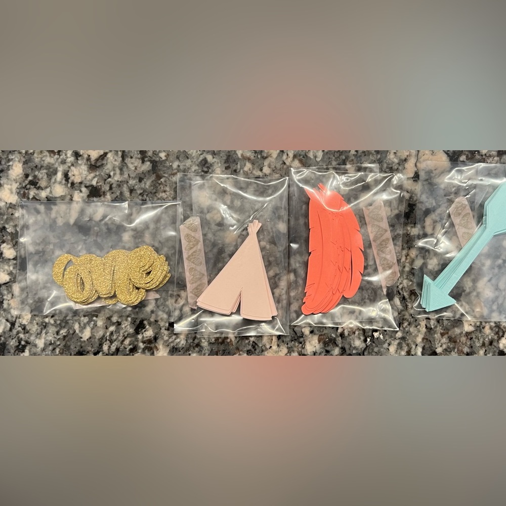 Wild One party confetti